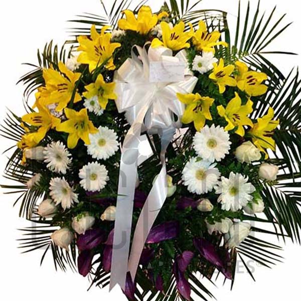 Coroa com Flores para Funeral